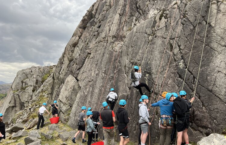 Image of Duke of Edinburgh Silver Go Rock Climbing