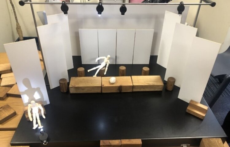 Image of Drama stage in a box