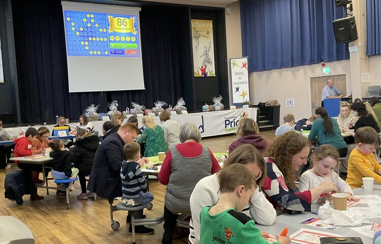 Image of Easter bingo event brings great fun and fundraising to Priory