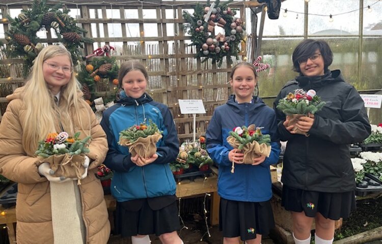 Image of ECO Club Brings Christmas Cheer  to Priory