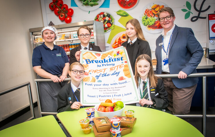 Image of First Bite, Best Start:  Pupils Enjoy Priory’s Morning Boost 