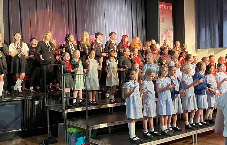 Image of School Choirs Come Together For One Voice Concert