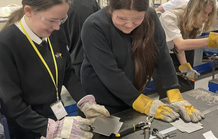 Image of Priory pupils get a glimpse of college life at engineering taster day 