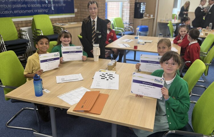Image of From Primary to Priory:  The 2025 Maths Challenge