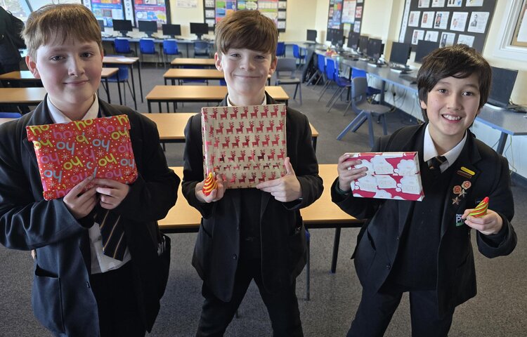 Image of Secret Santa comes to Priory