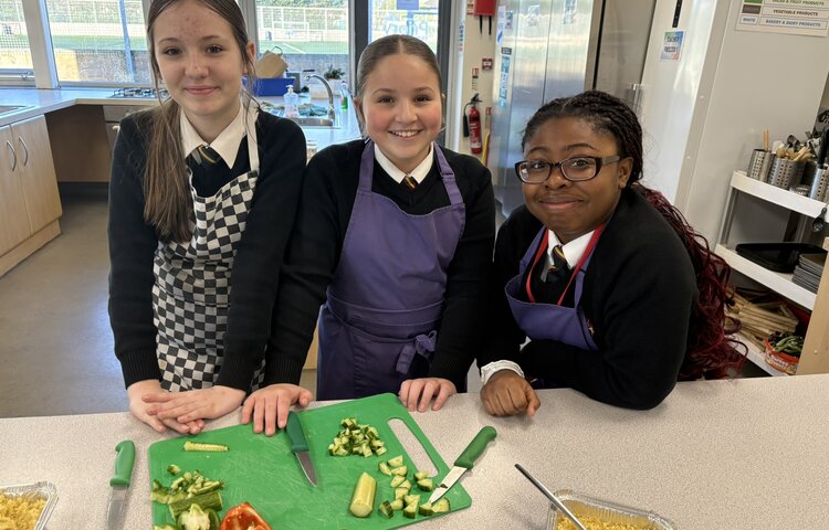 Image of Year 7 Serve Up Success in Their First Practical Cookery Lesson