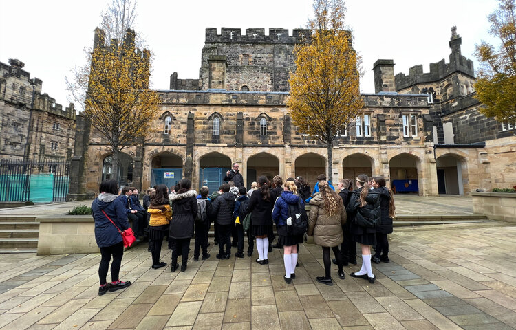 Image of Year 7 pupils go back in time for History trip