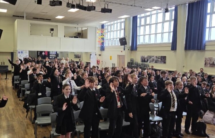Image of Year 7 Inspired by Natural High Assembly