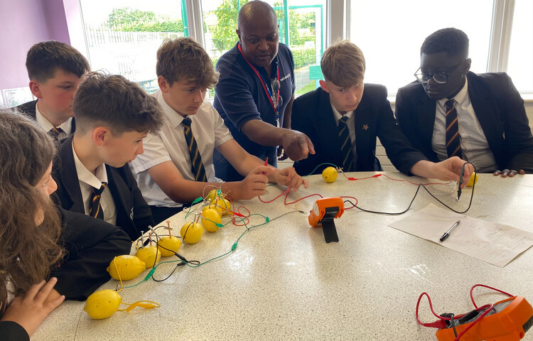 Image of Year 8 have an electrifying careers day with the National Grid