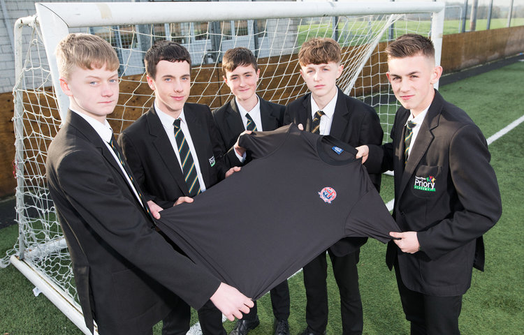 Image of Back of the net for Priory pupils
