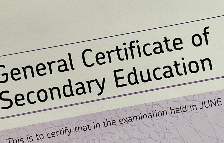 Image of Class of 2024 GCSE Certificate Collection