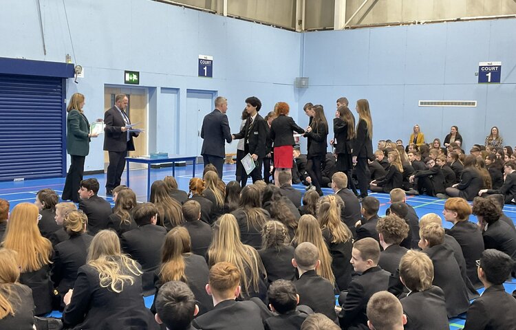 Image of Priory+ Awards Assembly