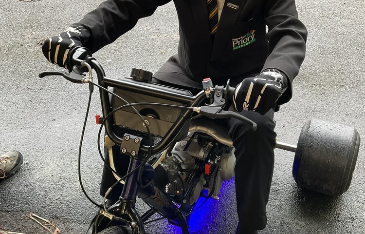 Image of Year 10 pupil is engineering his own future