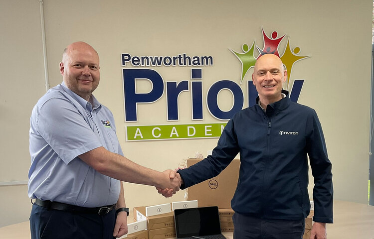 Image of Priory wins £5K laptops in competition