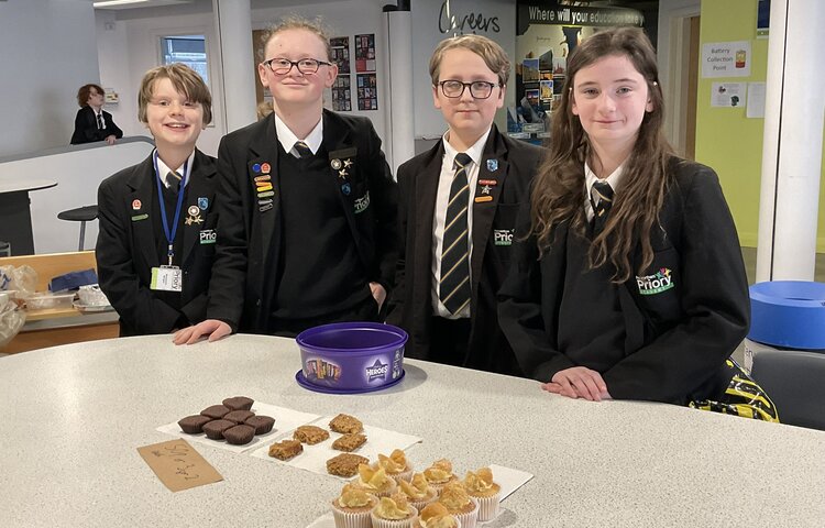 Image of Year 8 Pupils Raise Funds to Support the International Wolf Center