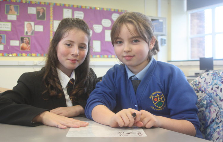 Image of Primary pupils test their maths talent