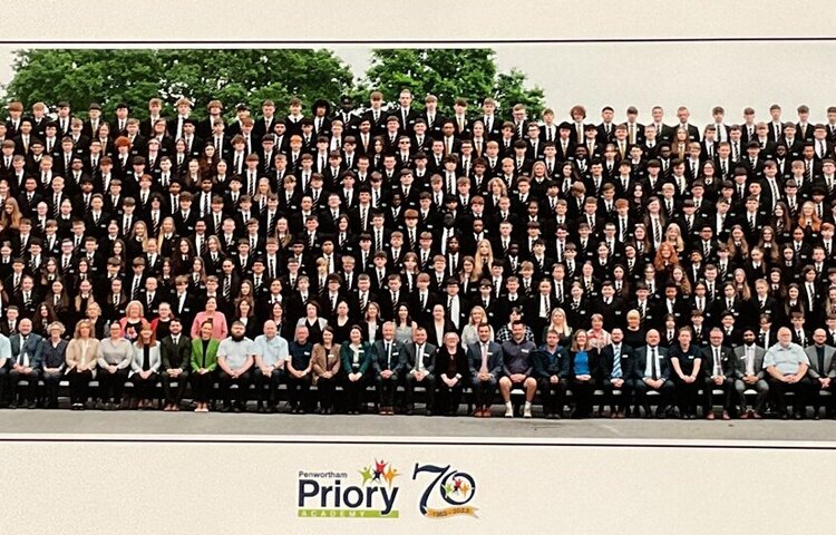 Image of 70th anniversary photo now available to buy