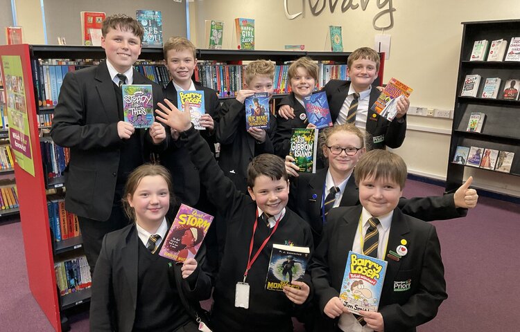 Image of Year 7s get a buzz with their new books