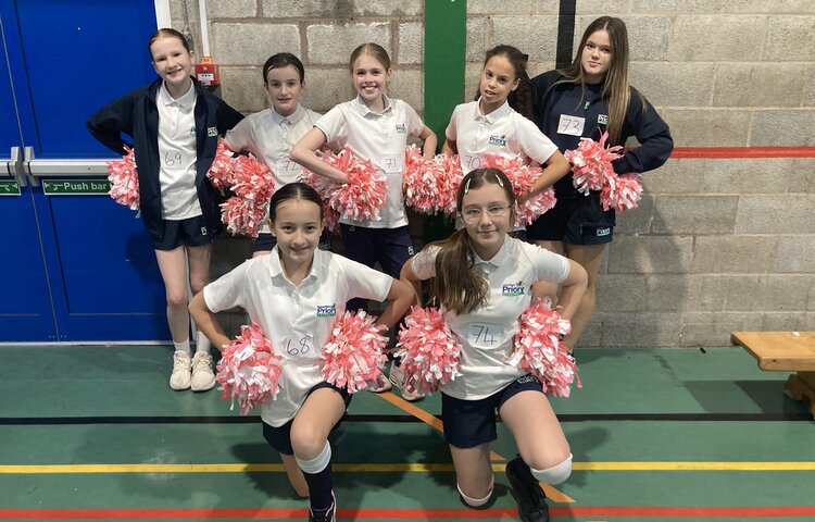 Image of Priory Cheerleaders Bring Energy to South Ribble’s First Competition