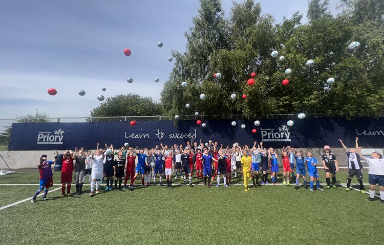 Image of Football at Priory for Primary Talented & Able Pupils