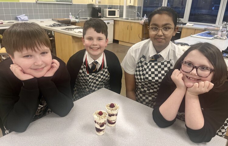 Image of After school creative cookery celebrates  Burns Night