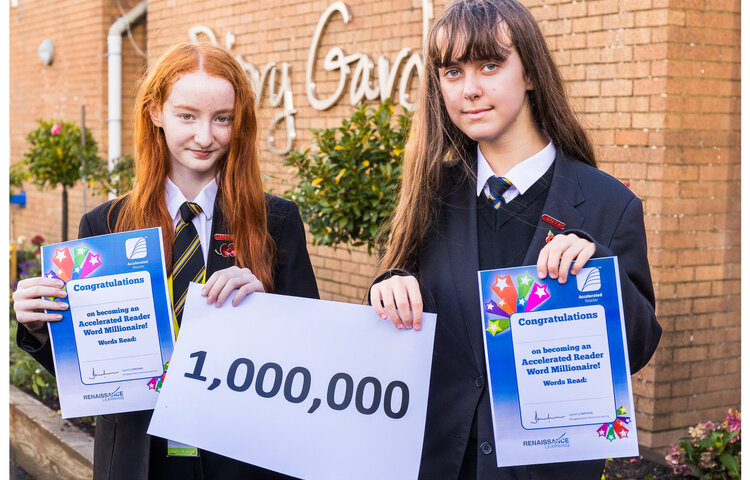Image of AR pupils become word millionaires