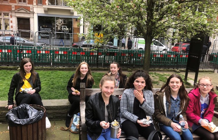 Image of Year 8 Curious Pupils Go To The Theatre