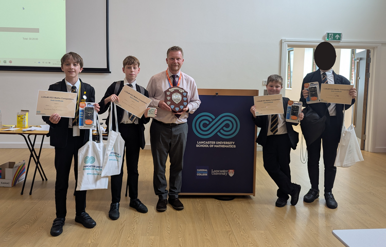 Image of Calculated Success for Priory at Maths College