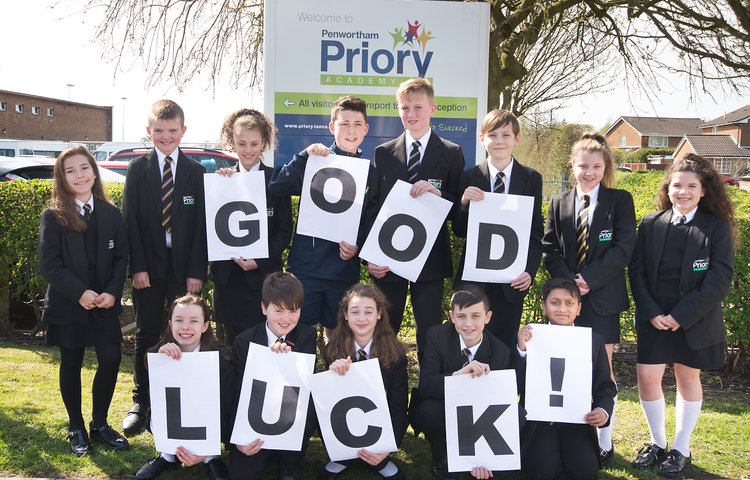 Image of Good luck Year 11s!