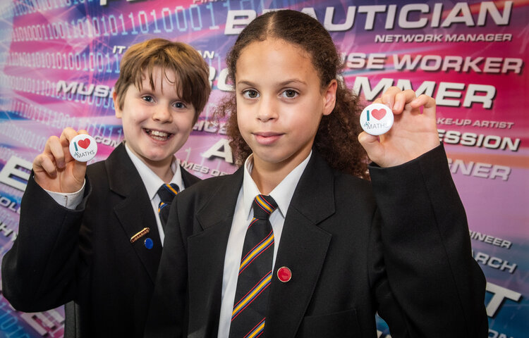 Image of Ben, Scarlett and Leon: I love Maths because...