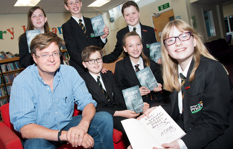 Image of Pupils felt out of this world after visit from supernatural author