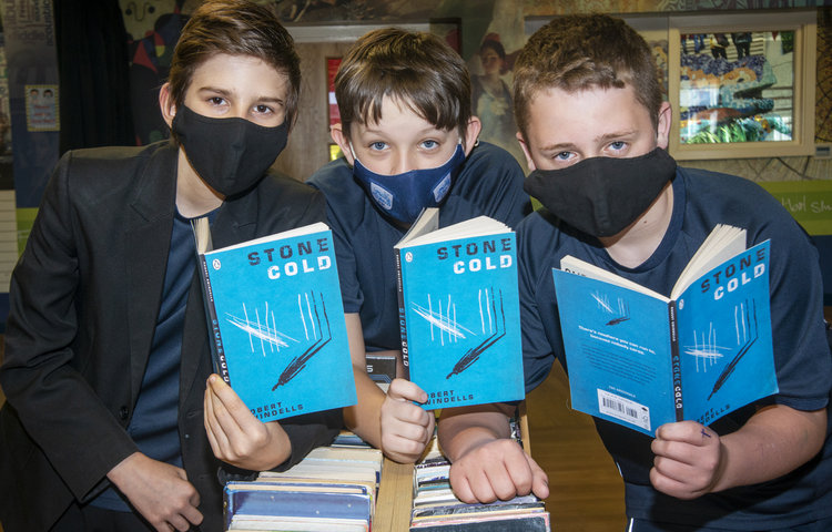 Image of Pupils out Stone Cold for good cause