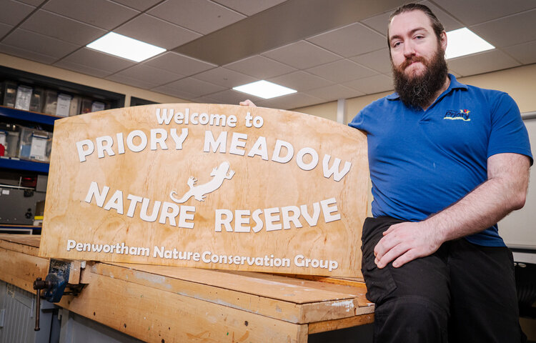 Image of Priory Nature Reserve gets a fresh look