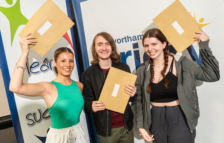 Image of GCSE Results Day - Hannah, Lucas & Eliza's Story
