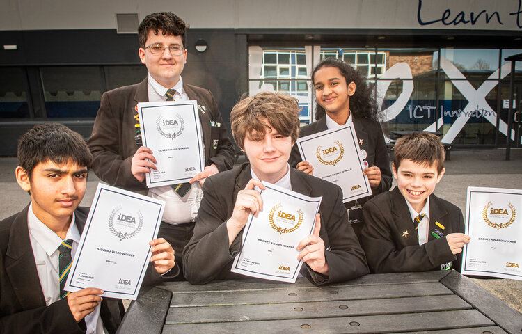 Image of Building digital futures: Pupils earn bronze and silver iDEA awards