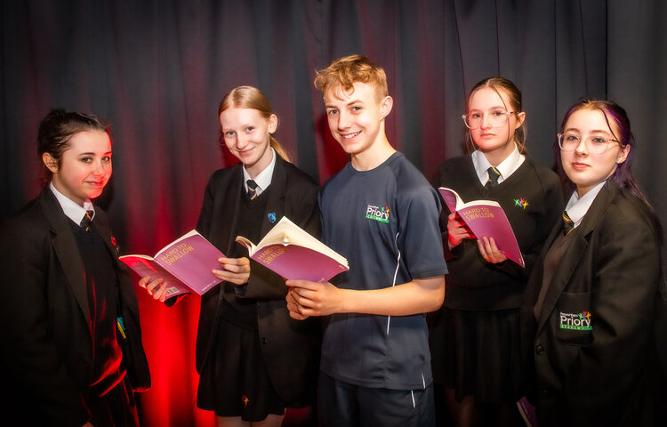 Image of Priory Pupils Tackle Serious Themes in its Next Production and it’s  ‘Hard To Swallow’
