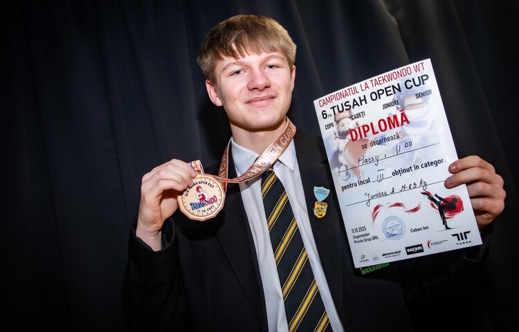 Image of Year 11 Pupil Strikes Bronze at European Taekwondo Championships 