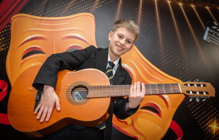 Image of Meet Taylor:  Priory’s Rising Musician