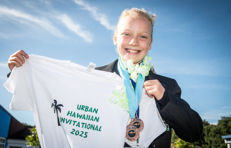 Image of Year 7 Springs into Success at Trampoline Debut