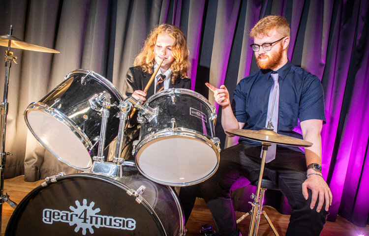 Image of KTB Music is drumming up success at Priory!