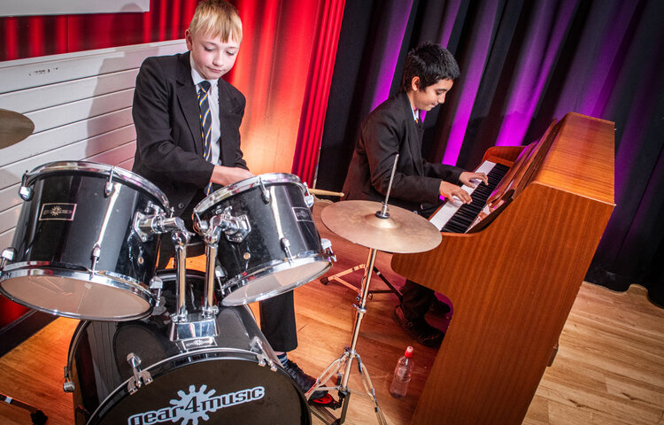 Image of Musical talent showcased in Year 7 & 8
