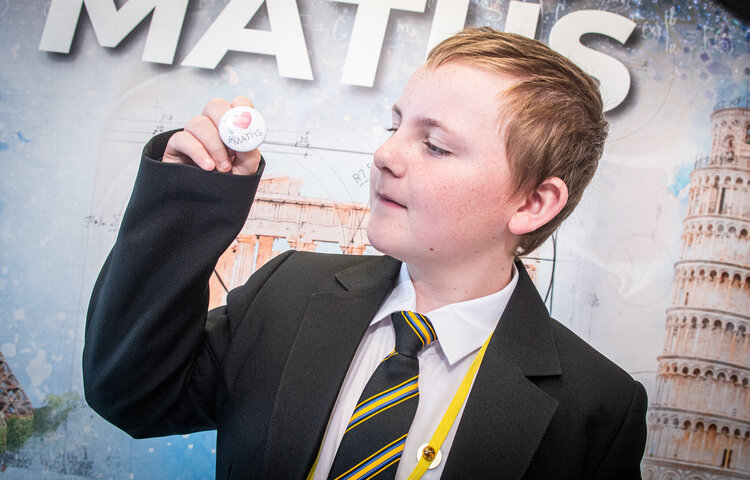 Image of Oliver and Alex: I love Maths because...