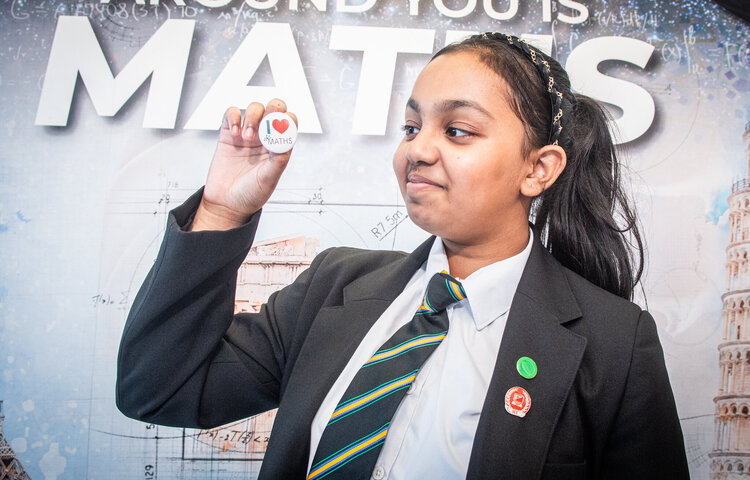 Image of Isla and Zara: I love Maths because...