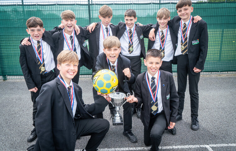 Image of South Ribble Year 7 Cup Champions