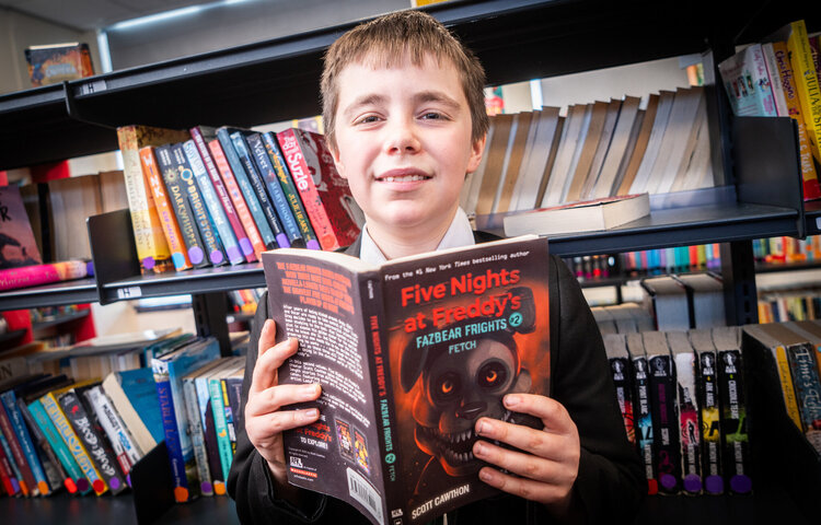 Image of Mrs Elliott's cool reader's club - George