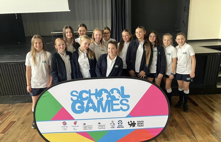 Image of Priory's young leaders support South Ribble School Games