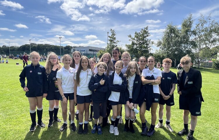 Image of Year 7s Lend a Hand at Penwortham Primary Sports Day