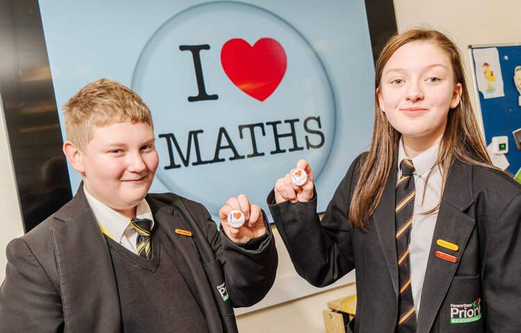 Image of Skye & Kacper: I love Maths because...