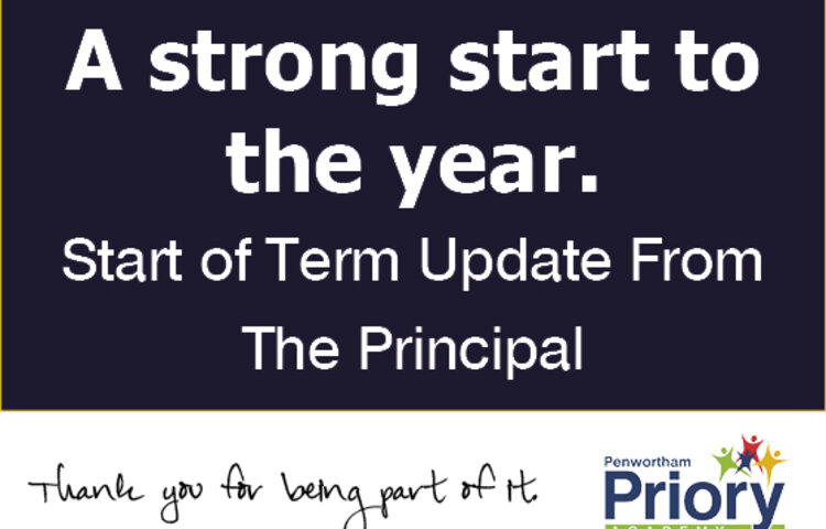 Image of Start of Term Update From The Principal