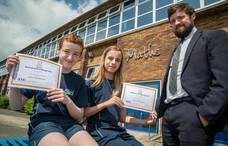Image of Maths pupils going for gold in national competition